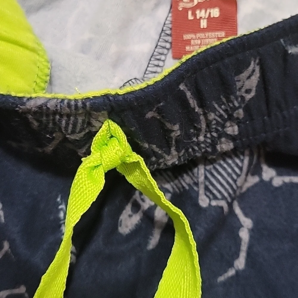 arizona boys Dinosaur flannel pj bottoms size large